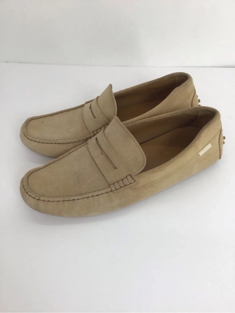 Oliver Cabell Mens Suede Leather Driver Loafer Crafted in Portugal Size 40EU/7US